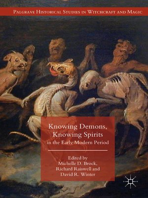 cover image of Knowing Demons, Knowing Spirits in the Early Modern Period